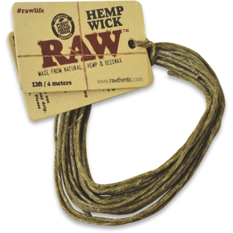 RAW Hemp Wick - 13ft.