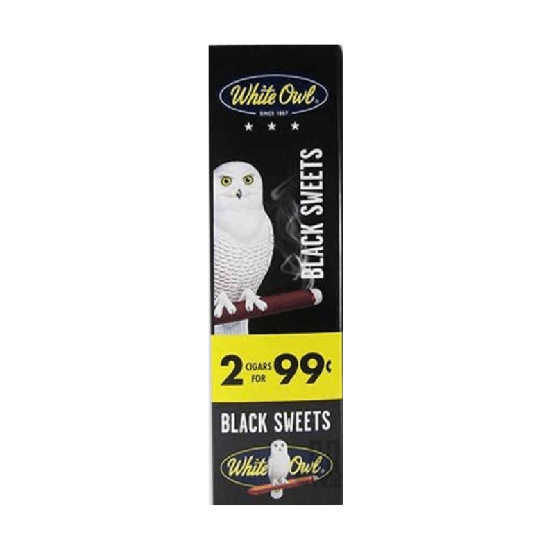 white owl cigarillo black sweets flavor