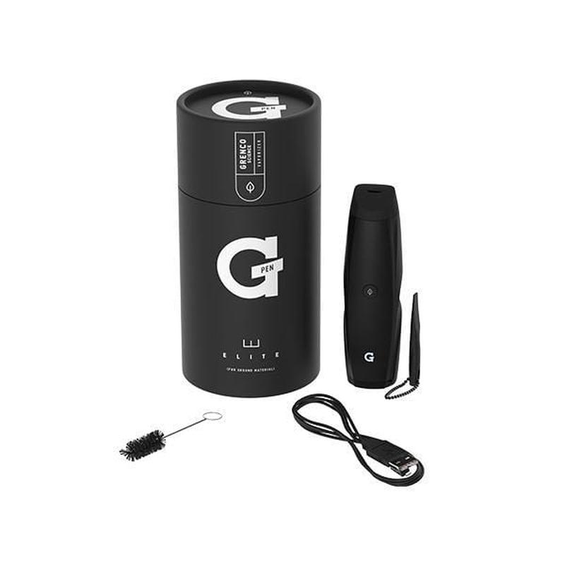 g pen elite vaporizer in black colorfull kit