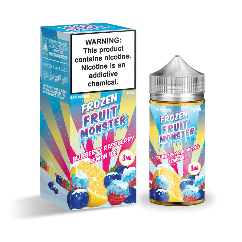 Frozen Fruit Monster 100ml Blueberry Raspberry Lemon Ice 6mg.