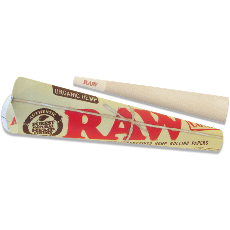 RAW Organic Hemp 1¼ Cones.