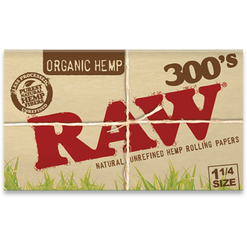 RAW Organic Hemp Creaseless 1¼ 300&#39;s.