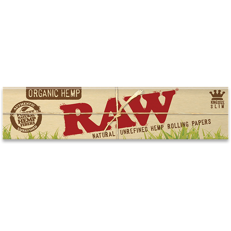 RAW Organic Hemp Kingsize Slim.