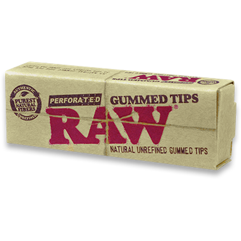 RAW Perforated Gummed Tips.