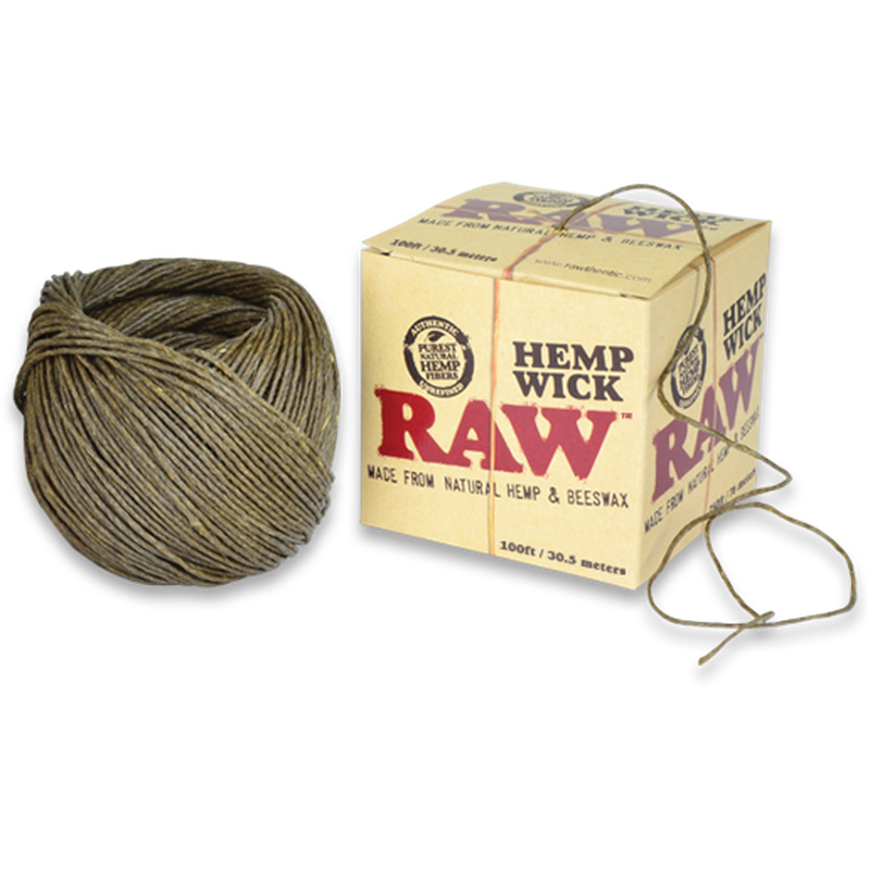 RAW Hemp Wick Ball - 100ft.